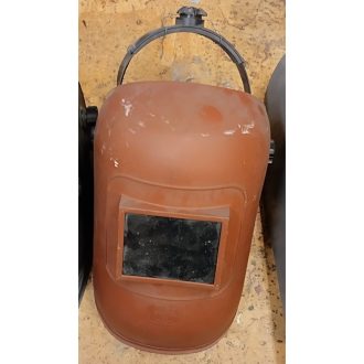 Hegesztő fejpajzs barna