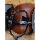 Hegesztő fejpajzs barna