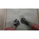 Homokfúvó szekrény (egyedi készítésű)Campbell Hausfeld homokfúvó tápegységgel