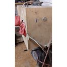 Homokfúvó szekrény (egyedi készítésű)Campbell Hausfeld homokfúvó tápegységgel