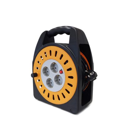 HJR 3-20 | Kábeldob 20 m - IP20 PVC kábel 3 x 1.0 mm2 - 2300W