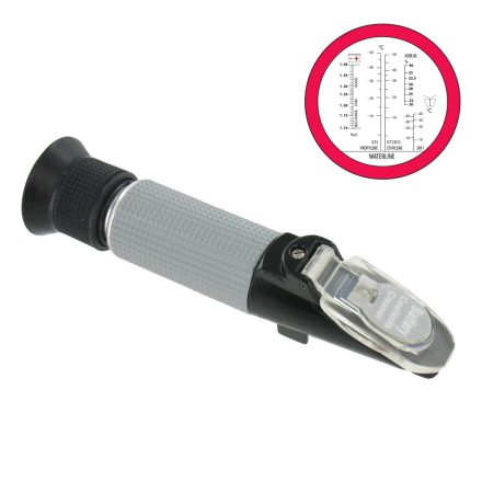 HU13002 | Refraktométer, 5 funkciós -ADBLUE- piros beépített LED lámpával Hubi