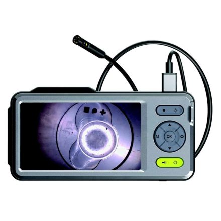 HU23150 | Videoszkóp - inspekciós kamera  4.9 mm-es dupla kamerafej + 5" HD IPS