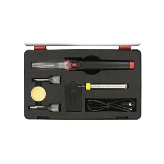   HU31030 | Forrasztópáka készlet újratölthető akkumulátorral - 30 W - Hubitools
