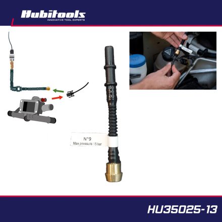 HU35025-13 | Nyomásteszter PressureDiag-hoz Adapter: Hűtőrendszer nyomásteszthez
