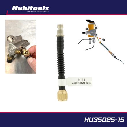 HU35025-15 | Nyomásteszter PressureDiag-hoz Adapter: Schrader Adapter 8V1 - No11