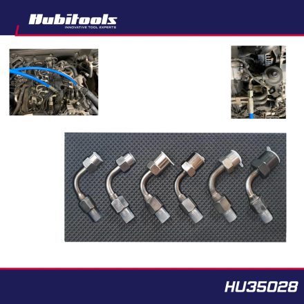HU35028 | Nyomásteszter PressureDiag-hoz Adapter: CRD nagy nyomású adapter készlet
