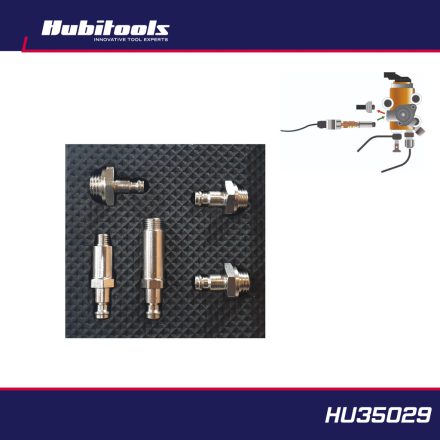 HU35029 | Nyomásteszter PressureDiag-hoz Adapter: Benzin nagy nyomás adapter készlet