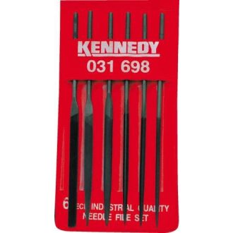   KEN0315980K | Tűreszelő készlet Kennedy 6 db-os 140mm (KEN-031-5980K)