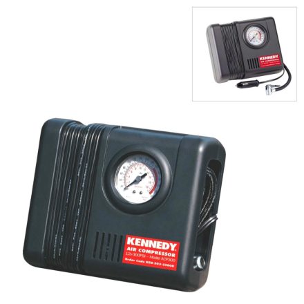 KEN5032500K | Kompresszor,  mini 12V / nyomásmérő (KEN-503-2500K)