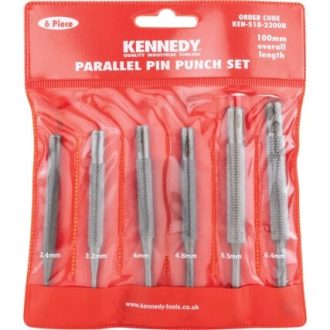   KEN5182200K | Kiütő készlet 6 db-os 2,4 -  6,4 mm-ig Kennedy (KEN-518-2200K)