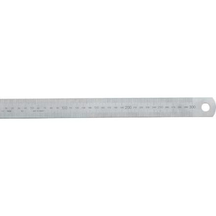 KEN5183330K | Vonalzó, acél, merev  300 mm x 25 mm csak metrikus (KEN-518-3330K)