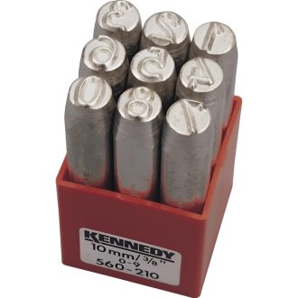   KEN5606080K | Számbeütő készlet, kézi 9 db-os 12 mm (KEN-560-6080K)