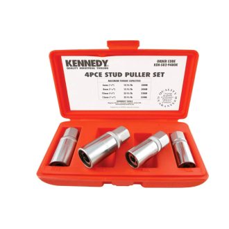   KEN5829480K | Tőcsavar ki- és behajtó készlet M6-M12 mm 4 db-os - Kennedy (KEN-582-9480K)