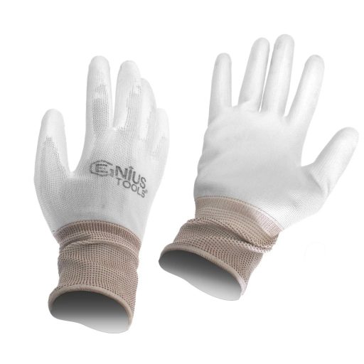 KG1350-FH-XXXL | Kesztyű - szerelőkesztyű - Genius fehér XXXL-es 12-es