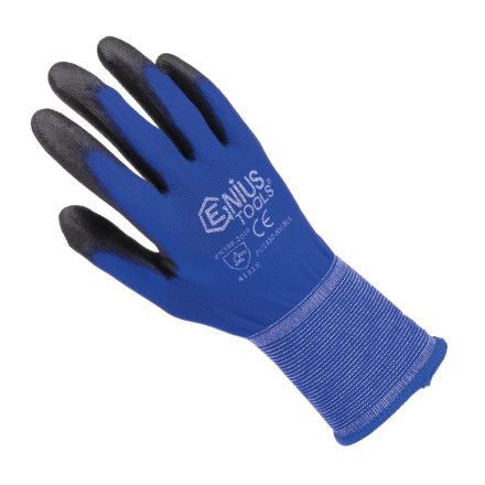 KG1350-K-XL | Kesztyű - szerelőkesztyű - Genius kék XL-es 10-es