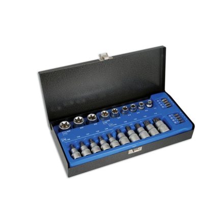 LAS-2982 | Torx készlet külső/belső E-torx 27 db-os - Laser