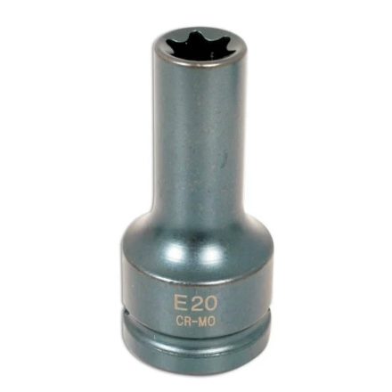 LAS-4561 | Légkulcsfej 3/4" hosszú belső torx E20
