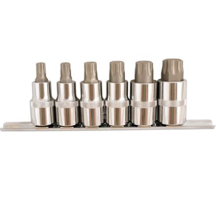 LAS-5214 | Rátűzőkulcs - crowa+bit készlet Torx Plus® 6 darabos TP45 - TP80 1/2"