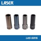 LAS-5915 | Légkulcsfej készlet 1/2"  4 db-os alufelnihez 17/19/21+17-es Mercedes WAF