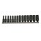 LAS-5962 | Légkulcsfej 1/4" 6 l.h. 14 db-os készlet 4 - 15 mm - Laser Tools