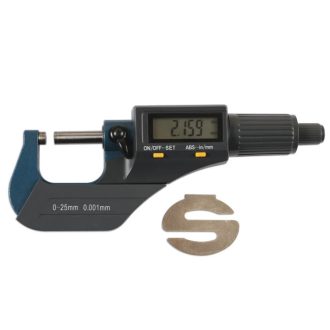   LAS-6221 | Mikrométer  0-25 mm DIGITÁLIS - 0.001 - Laser Tools