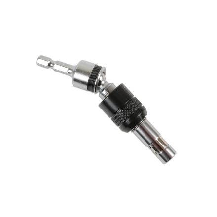 LAS-6373 | Bit tartó 1/4"-os, fúrógépbe fogható Csuklós / Fix 2:1-ben - Laser