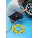 LAS-6418 | Levegőtömlő  9.5 mm x 15 m Sárga - csavarodásmentes-szuperflexibilis