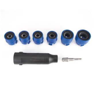   LAS-6602 | Kerékcsavar és tőcsavar menet-tisztító 6+2 db-os készlet - Laser Tools