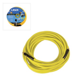   LAS-6653 | Levegőtömlő 13 mm x 15 m Sárga - csavarodásmentes-szuperflexibilis