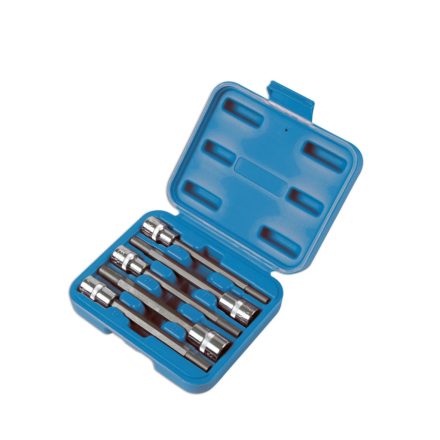LAS-6782 | Dugókulcs - crowafej készlet 3/8" belső E-torx 5 db-os E4-E8 extra hosszú