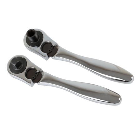 LAS-6787 | Crowa racsnis kulcs 1/4" 2 db-os készlet 1/4"Bitekhez + 1/4"Dugófejekhez