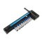 LAS-6902 | Dugókulcs készlet Gear Lock - Alldrive 1/4" 11 db 4-13 mm +racsnis T-szár