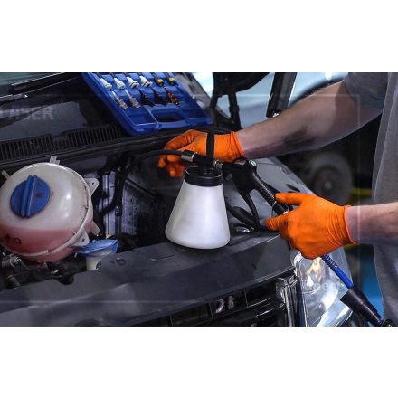 LAS-7184 | Diesel üzemanyag légtelenítő levegős komplett vákuum leszívó készlet