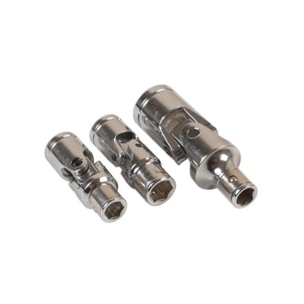 LAS-7255 | Bit tartó adapter kardán csuklós készlet 3 db-os 1/4"-3/8"-5/16" - Laser