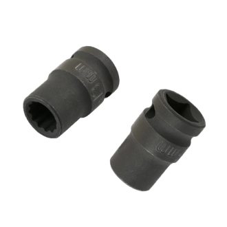   LAS-7414 | Légkulcsfej 1/2" 13 mm rövid 12 lapú 38 mm -SAF tengelyekhez