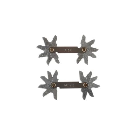 LAS-7691 | Menetfésű Metrikus 0.5 - 1.75 mm 10 részes + SAE 12-40 12 részes 2 DB