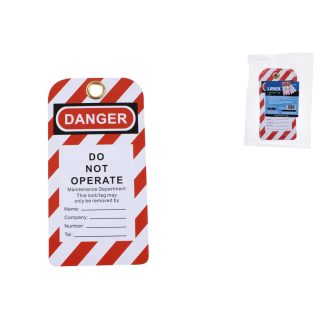   LAS-7941 | Biztonsági címke - ANGOL feliratos - Do Not Operate