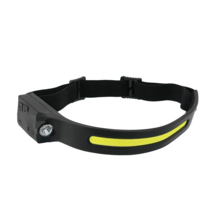 LAS-8330 | Szerelőlámpa - Fejlámpa LED COB Multifunkc. 2:1 akkus USB +szenzor
