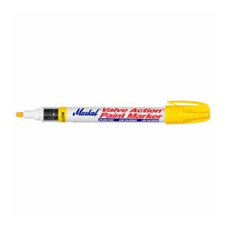   MA96821 | Jelölő filctoll - SÁRGA - Valve Action Paint Marker - YELLOW - MARKAL