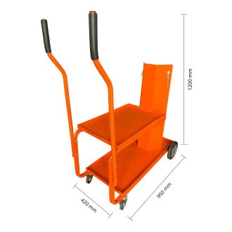 MC-106 | CO hegesztőkocsi MIG-AWI-MMA 420x950x1200 mm