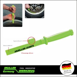   MLR-282 230 | Kaparó műanyag centírsúlyhoz 2:1-ben első él + oldalsó él - MÜLLER