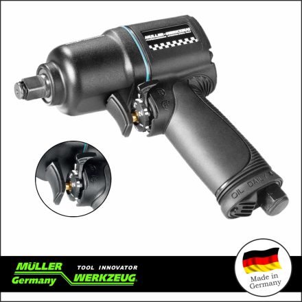 MLR-294 115 | Légkulcs  1/2"  680 Nm Lazítás - 500 Nm Meghúzás 3 seb. MINI - MÜL