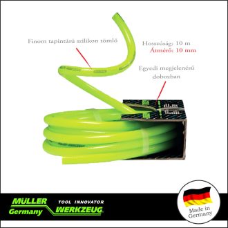   MLR-297 210 | Levegőtömlő vágott 10m x 10mm/15mm SIGNAL csavarodásm.szuperflexib.