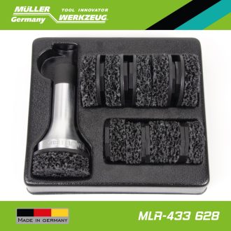   MLR-433 628 | Tisztítókorong - négertárcsa tőcsavaros tárcsa tisztító készlet 1/2"