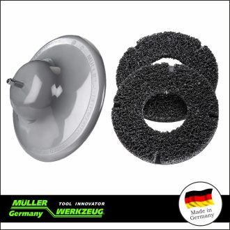   MLR-433 700 | Tisztítókorong - négertárcsa befogó 200 x 90 mm + 2 db tárcsa készlet