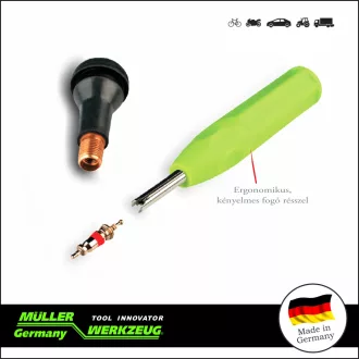  MLR-437 001 | Szelep be- és kiszerelő - egykezes - megtartja a szelepet - MÜLLER