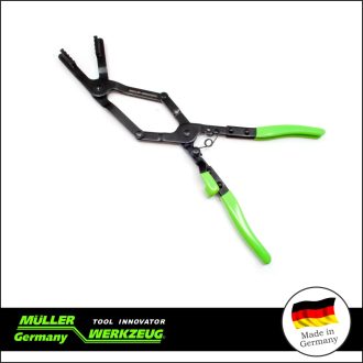   MLR-500 032 | Bilincsfogó vízcső bilincsekhez - 440mm Duplacsukló hajlított Müller(MLR-500 032