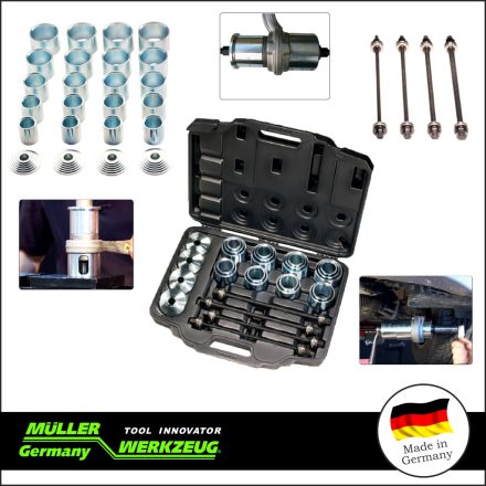 MLR-609 400 | Szilent és csapágy ki-beszerelő klt 34-72 mm  - MÜLLER