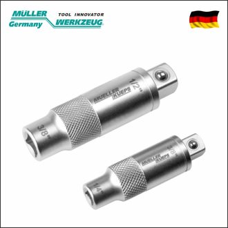   MLR-800 610 | Adapter készlet 2 db-os klt, 1/4"-3/8", 3/8"-1/2" - MÜLLER